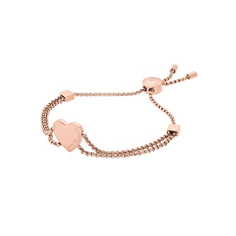 michael kors heart slide bracelet|Michael Kors buckle bracelet.